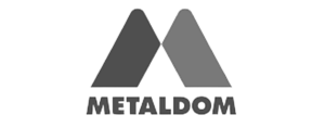 Logotipo de la empresa Metaldom
