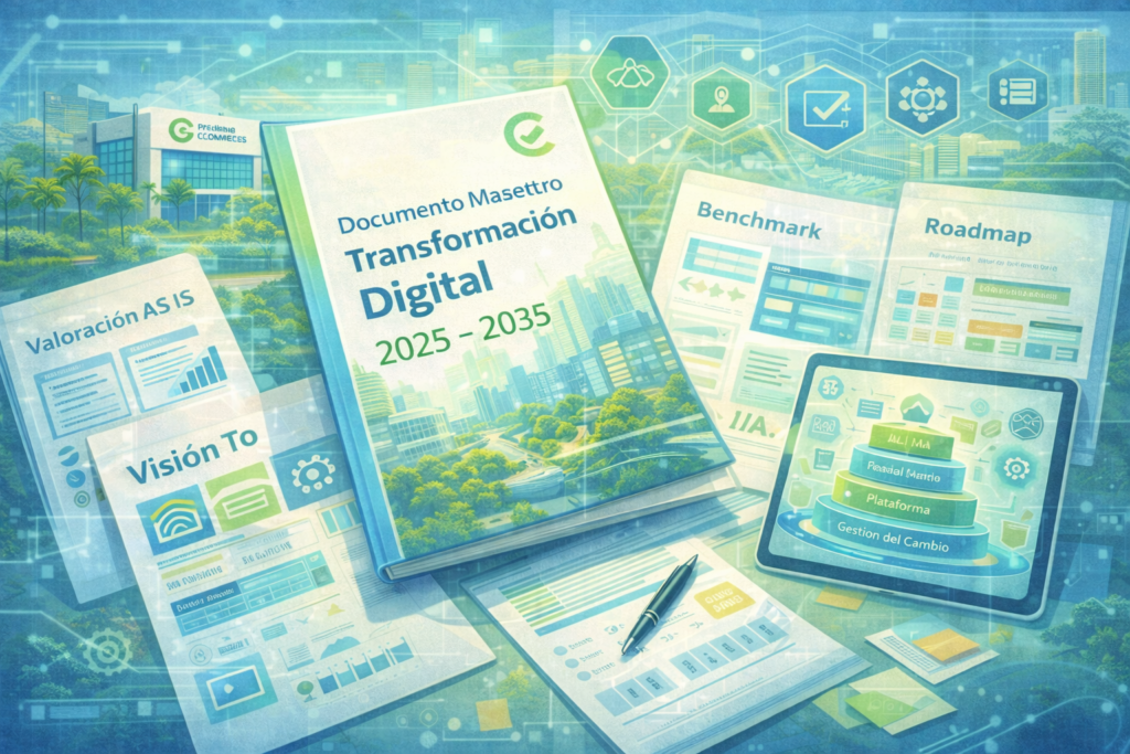roadmap transformación digital CCMA 2025 2035
